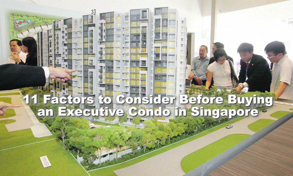 11 Factors to Consider Before Buying an Executive Condo in Singapore